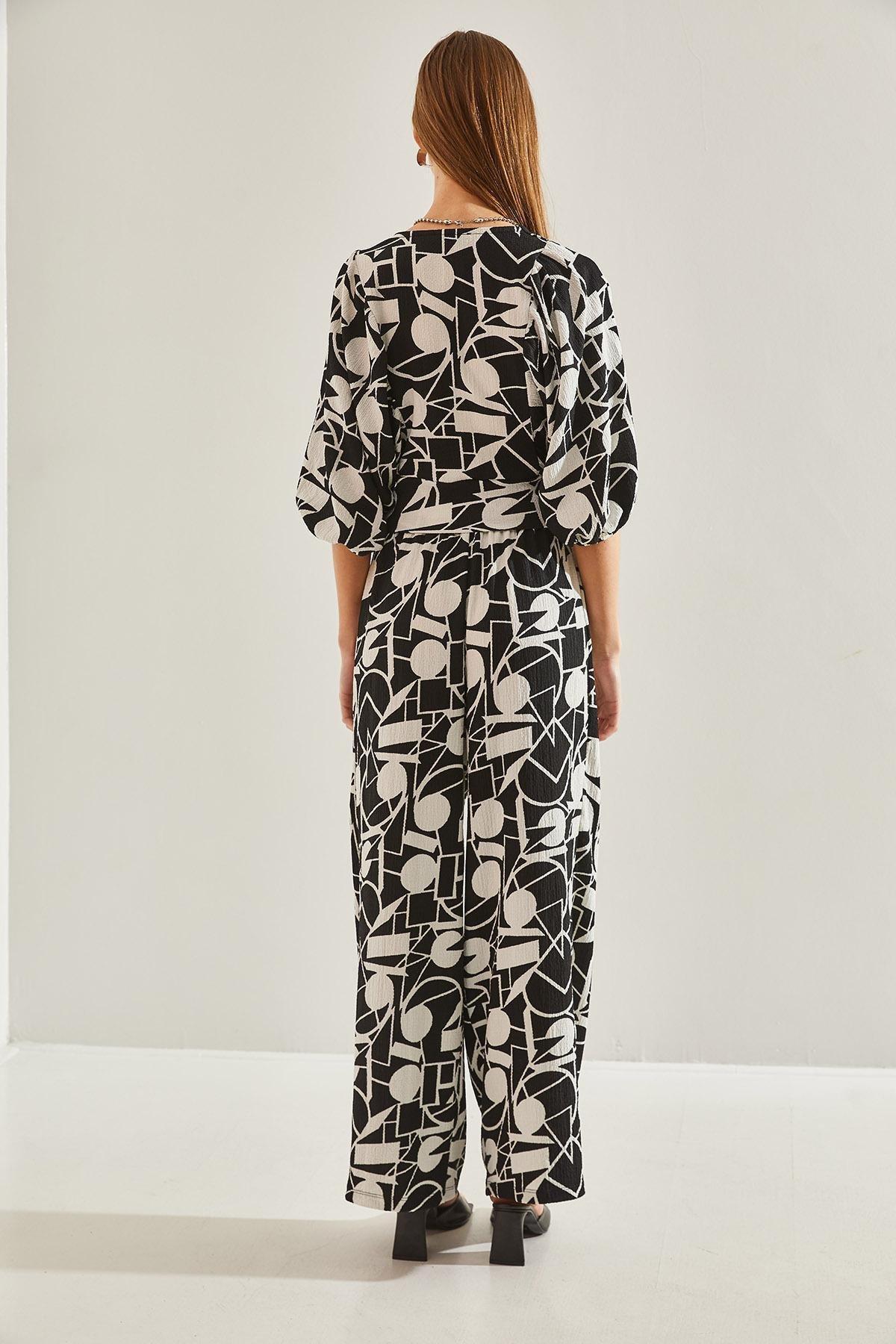 Multicolour Floral Patterned Co-Ord Set, C101_1458, large image number 1