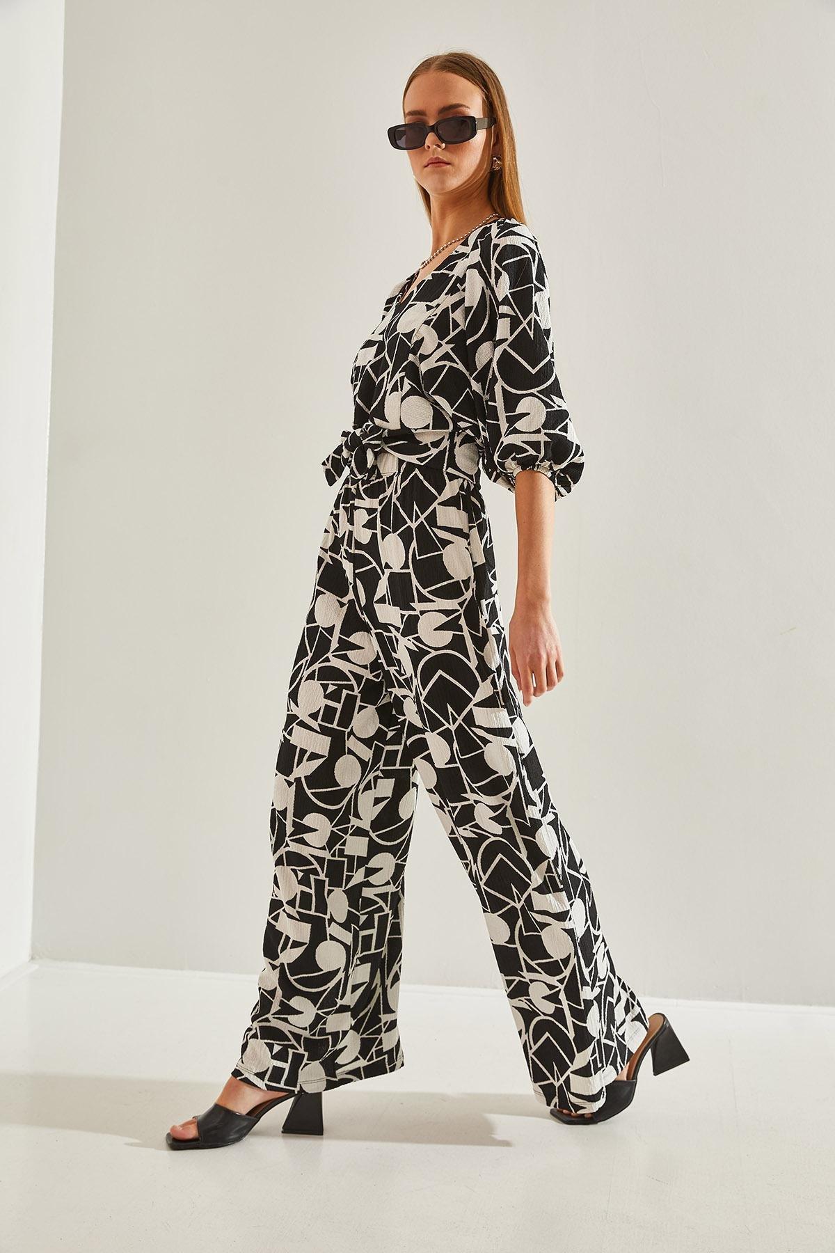 Multicolour Floral Patterned Co-Ord Set, C101_1458, large image number 3