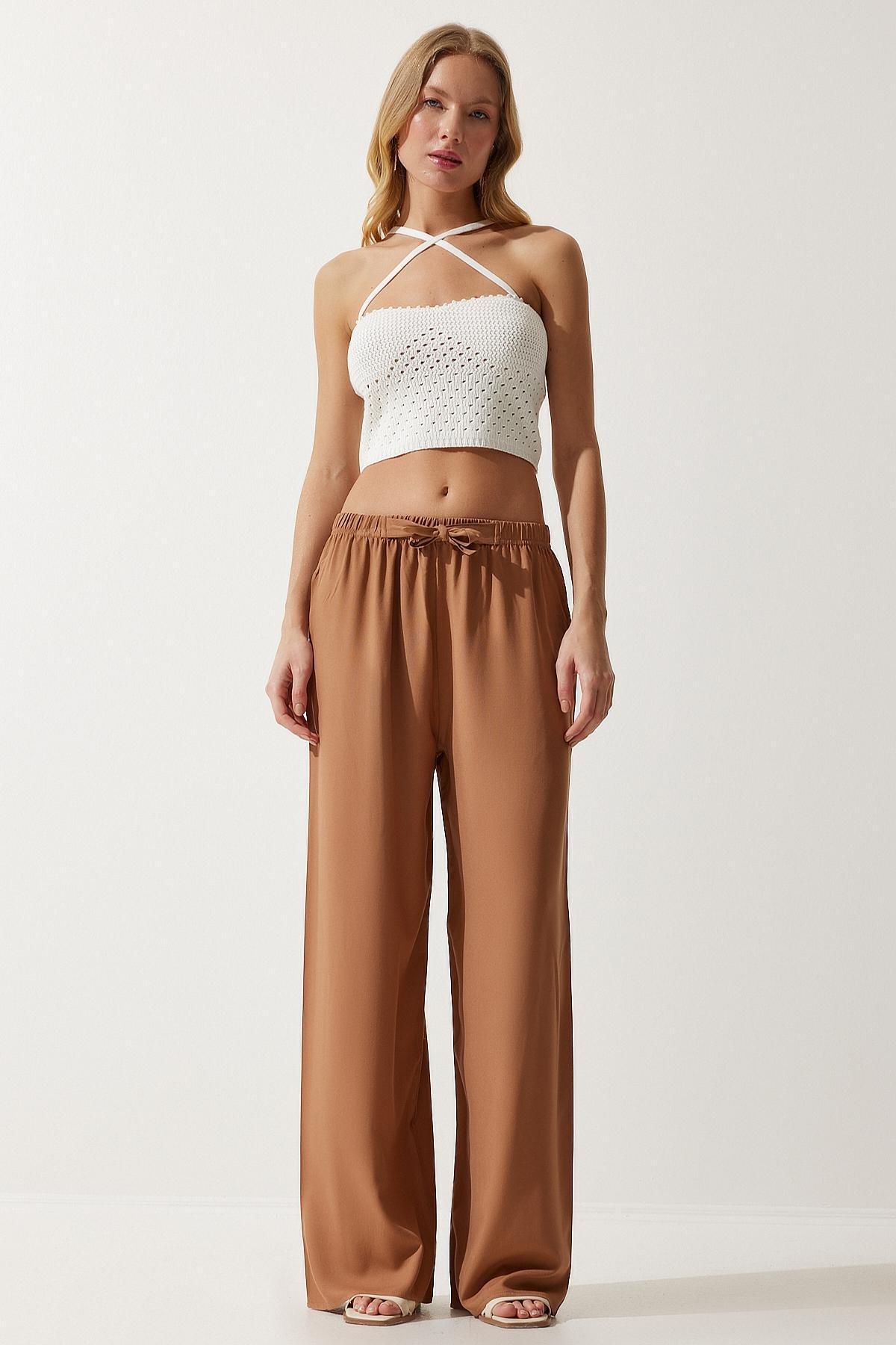 Brown Summer Trousers, , medium
