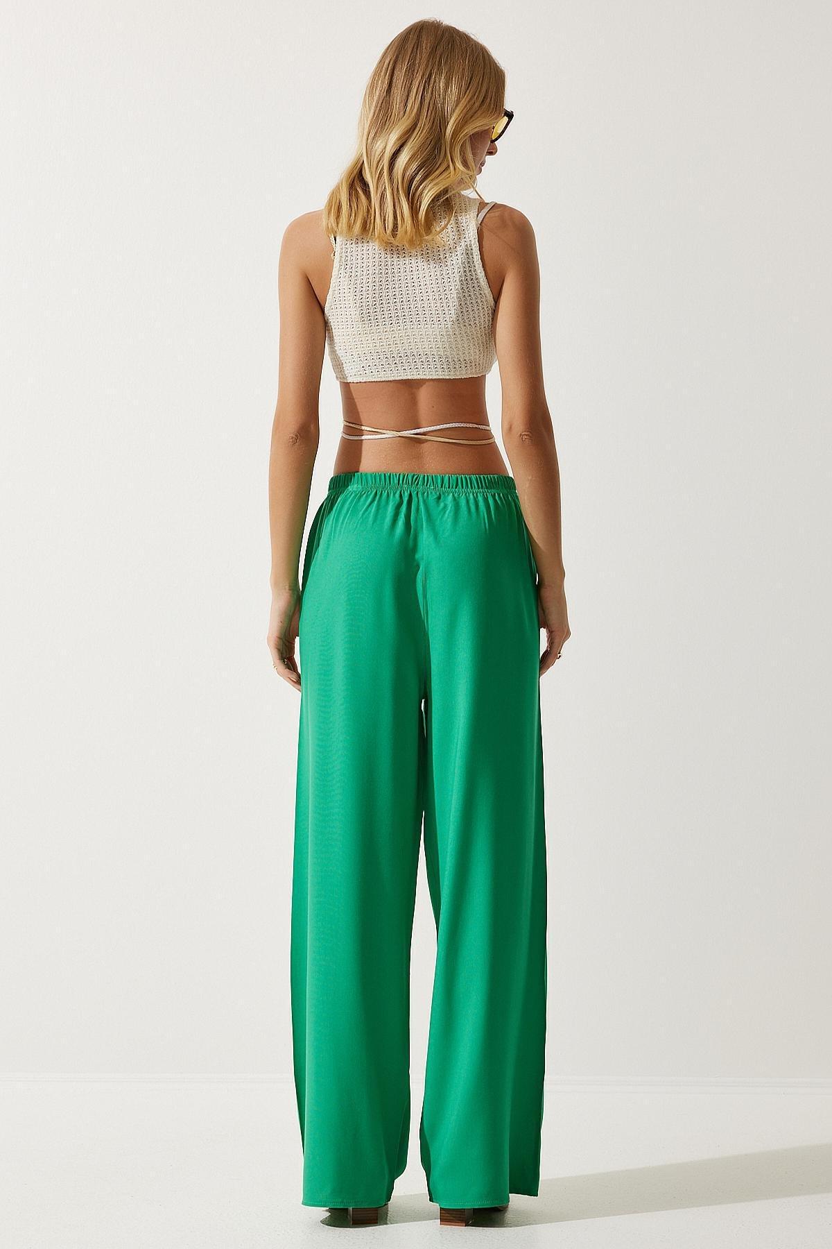 Green Summer Trousers, , large image number 4