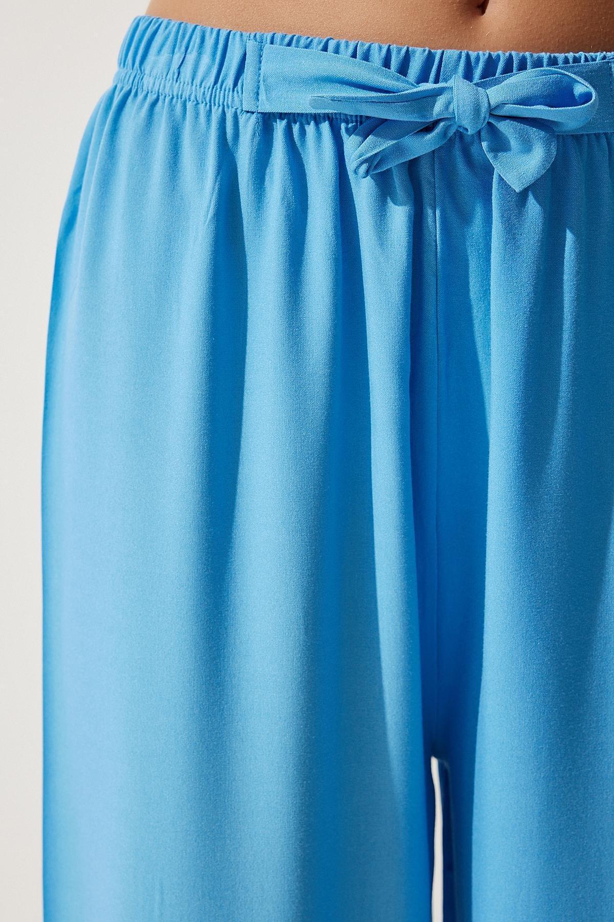 Blue Summer Trousers, , large image number 2