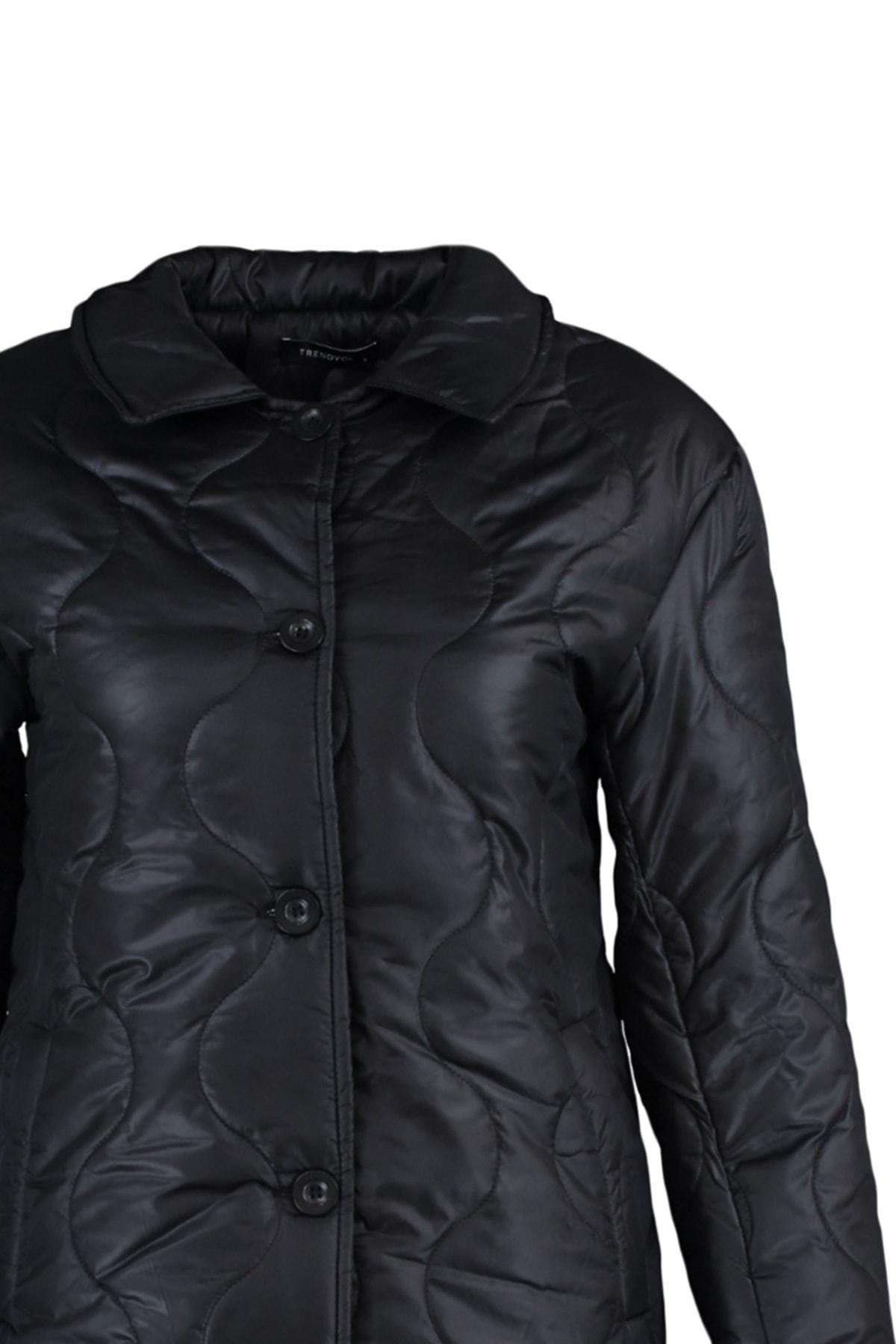 Black Basic Jacket, , large image number 6
