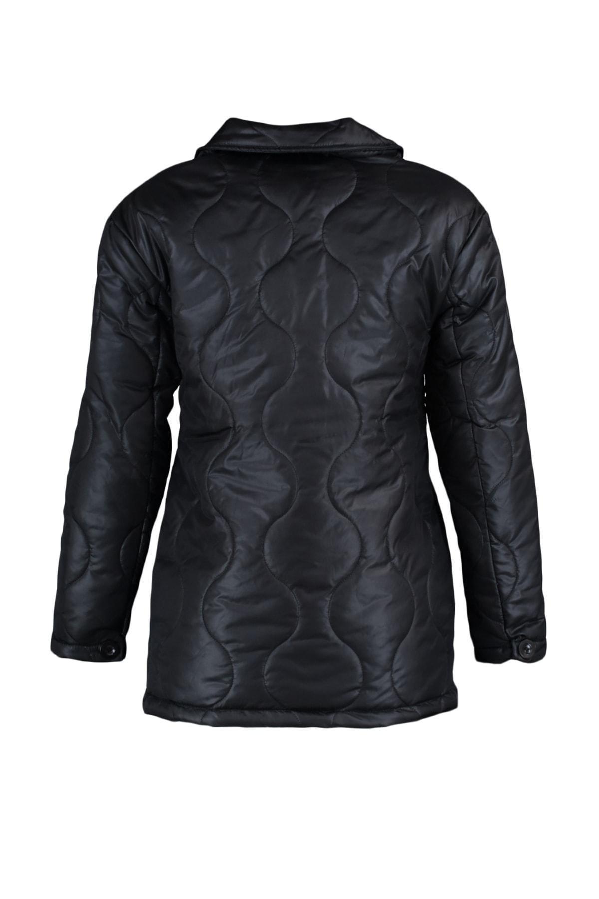 Black Basic Jacket, , large image number 7