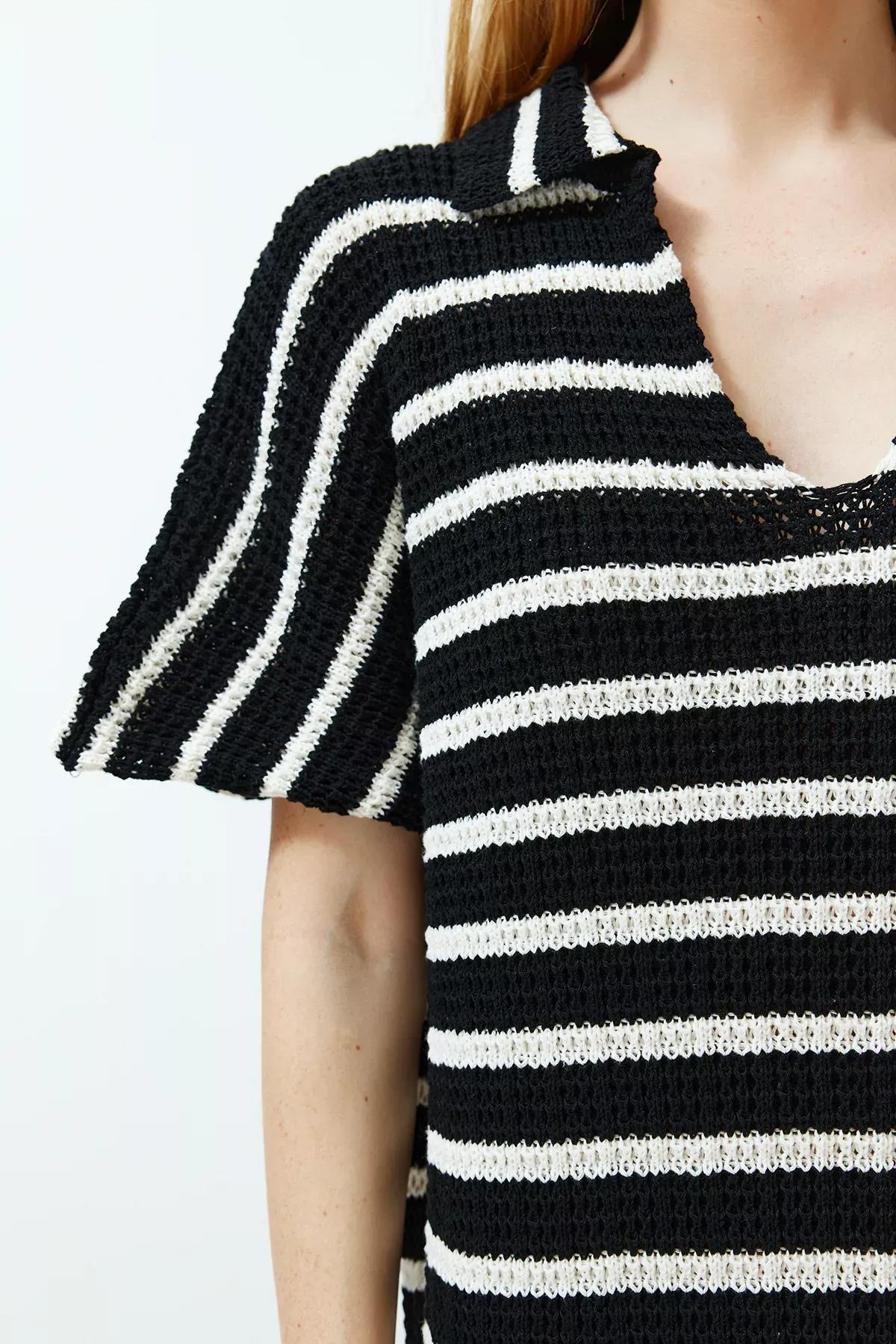 Maxi Striped Shirt Dress, C101_5720, large image number 2