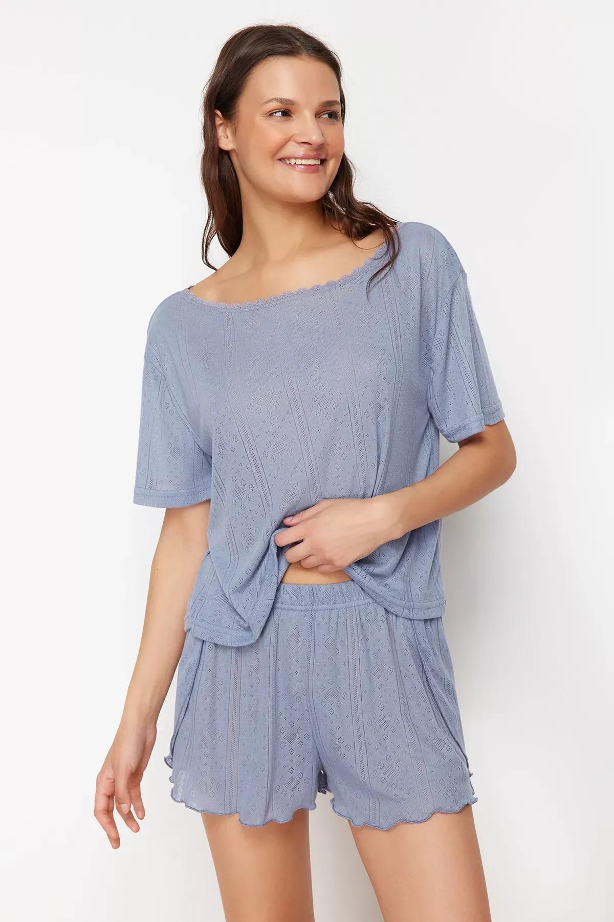 Multicolour 2-Pac Knit Pajama Set, , large image number 1