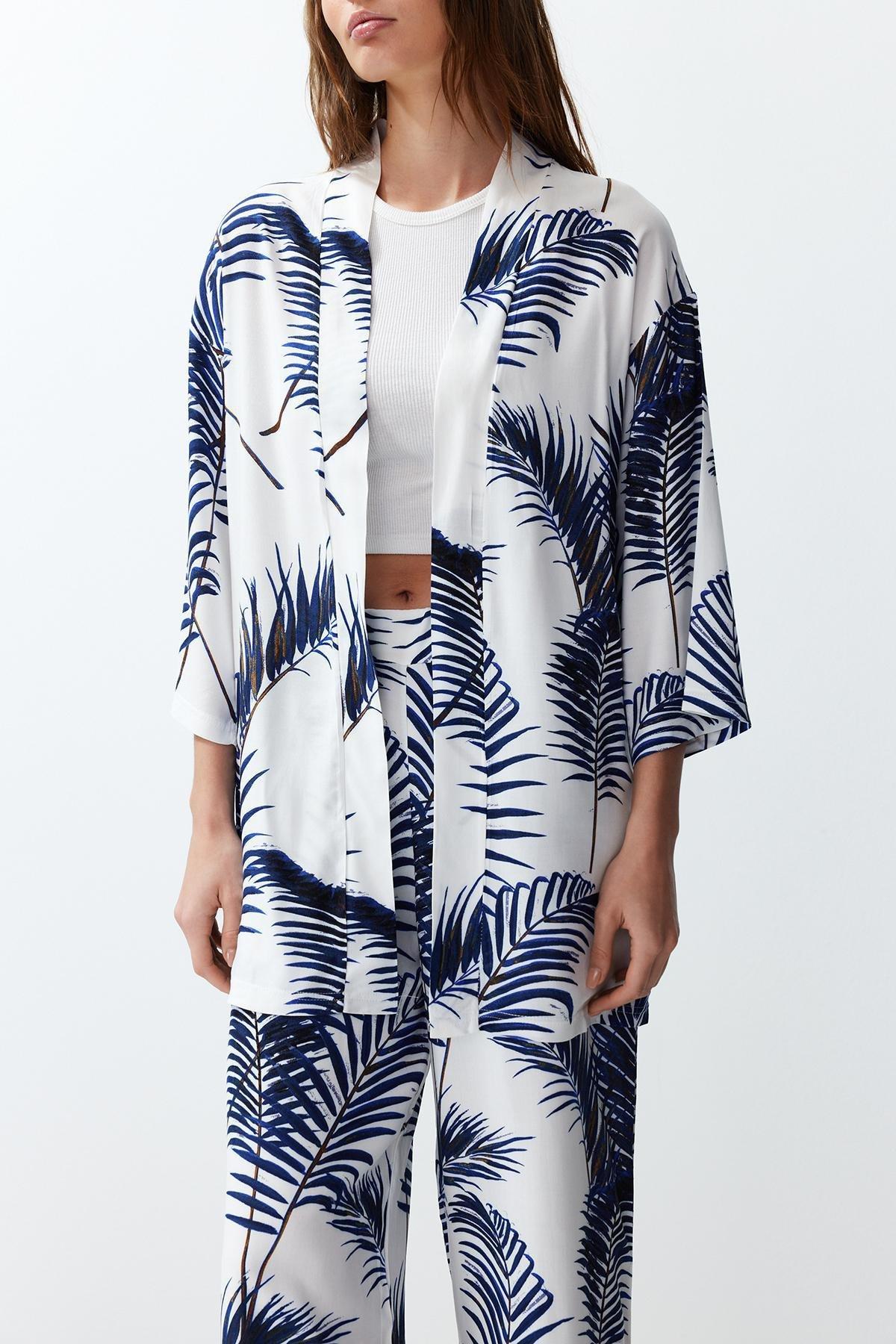 Blue Woven Co-Ord Set, , large image number 2