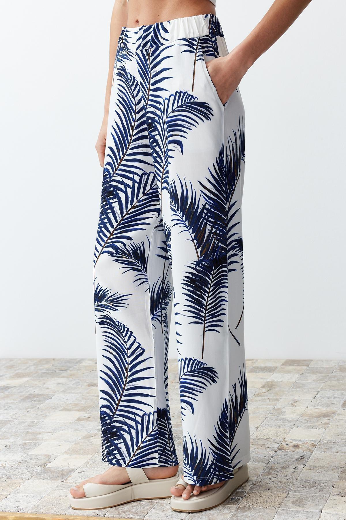 Blue Woven Co-Ord Set, , large image number 3