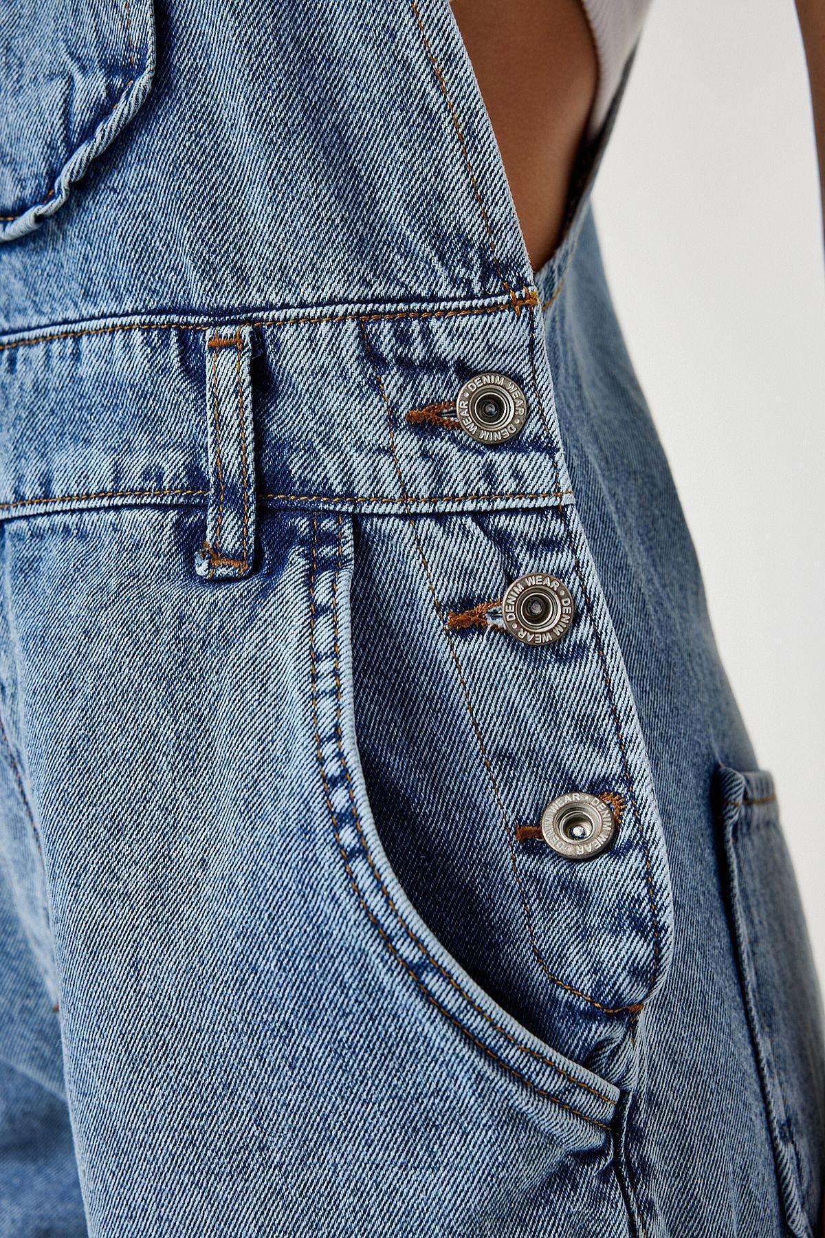 Denim Casual Jumpsuit, , large image number 3