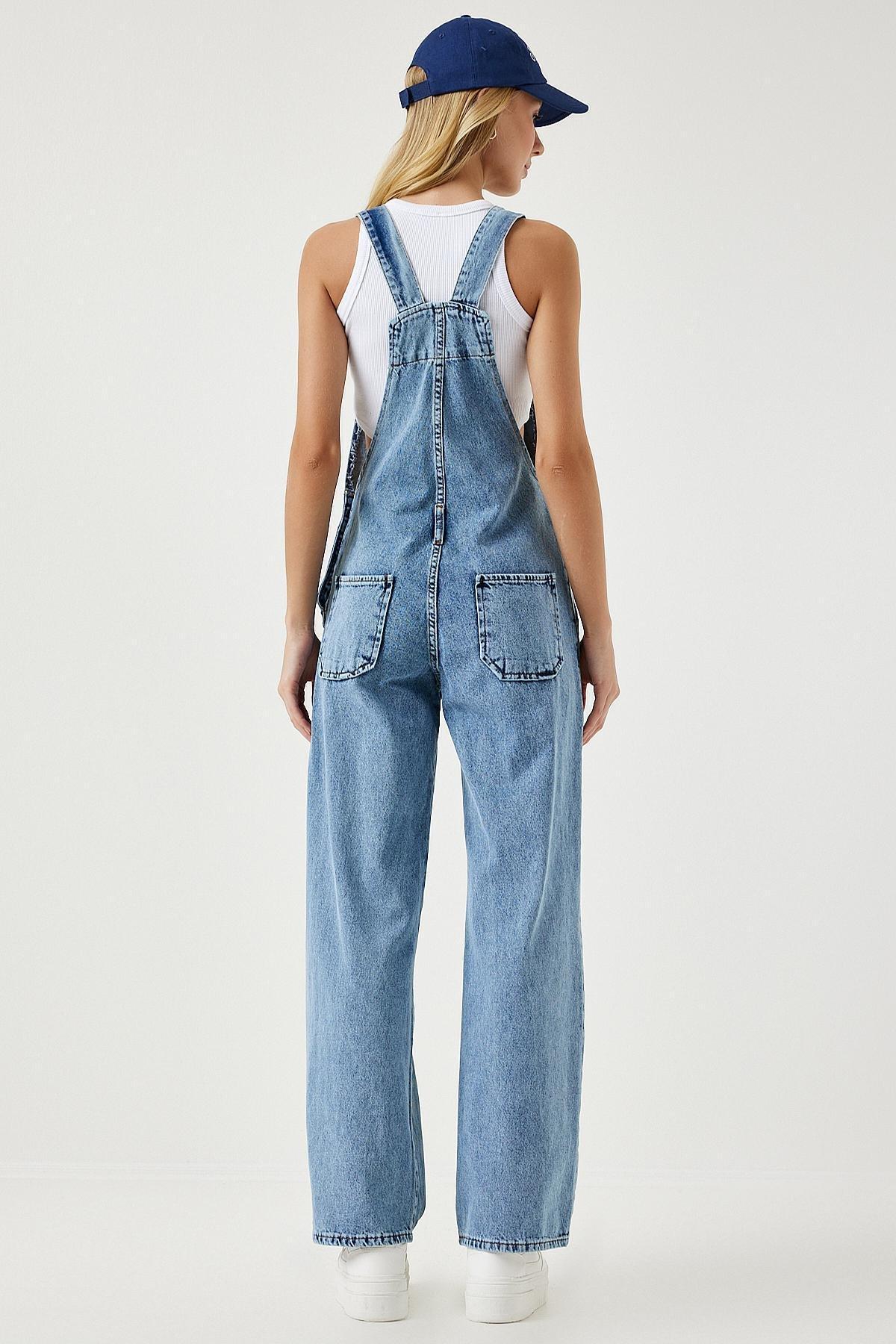 Denim Casual Jumpsuit, , large image number 6