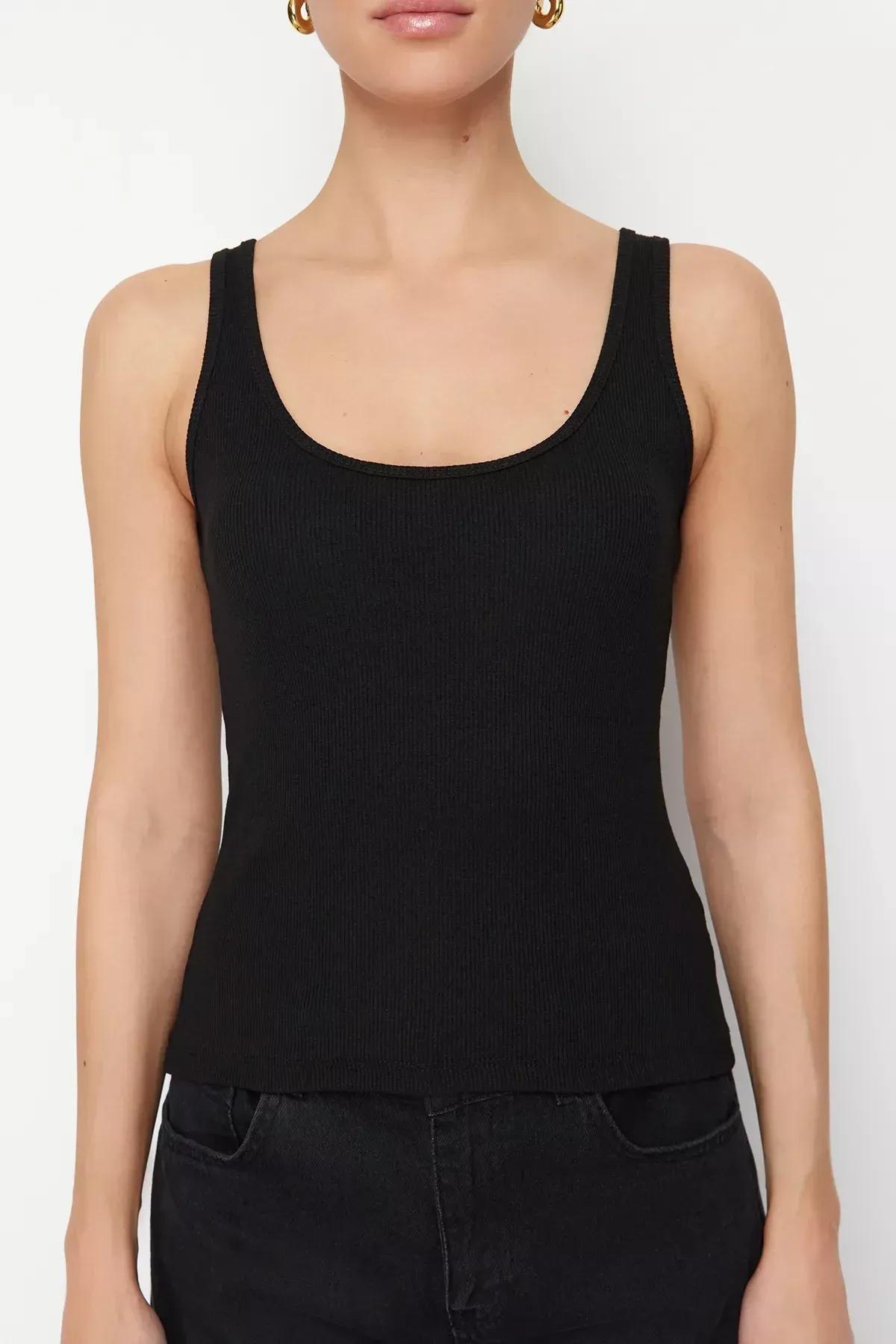 Multicolour Fitted Ribbed Undershirt, C101_1458, large image number 7