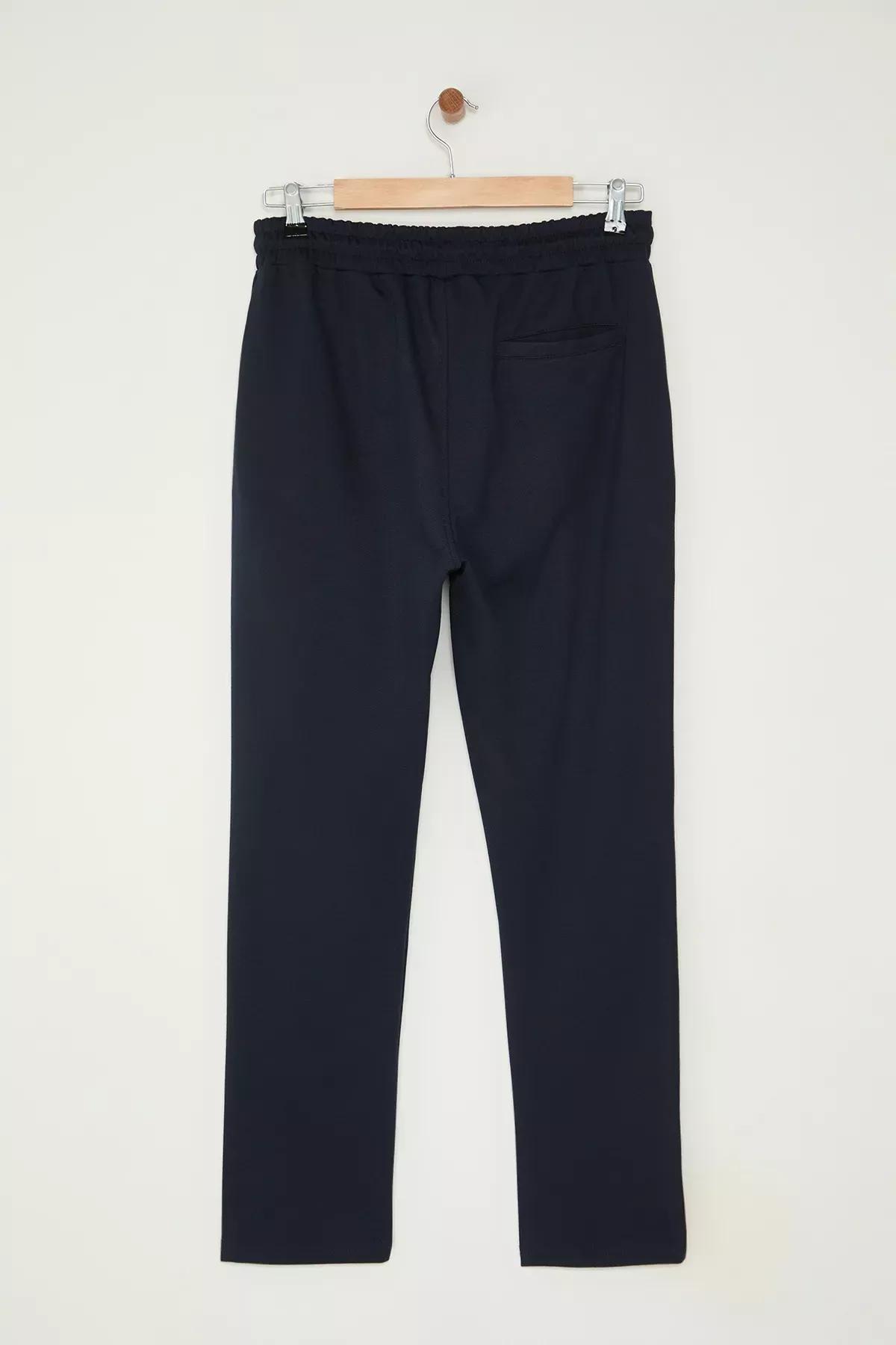 Beige Animal Embroidered Fleece Sweatshirt, Light Navy Blue, large image number 10