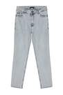 Trendyol - Navy Mid Waist Cotton Jeans