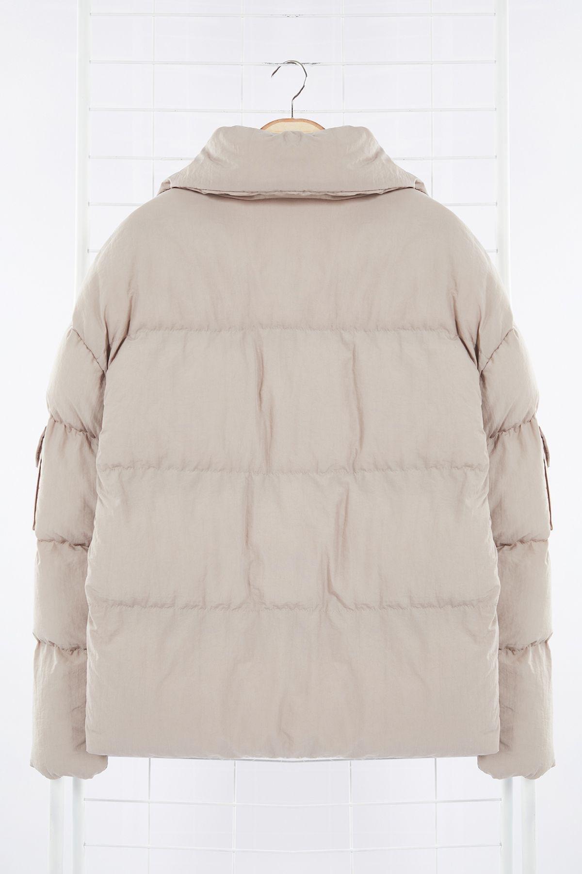 Unisex Taslan Relaxed Fit Winter Puffer Coat TMNAW25MO00007, Single item, , large image number 5
