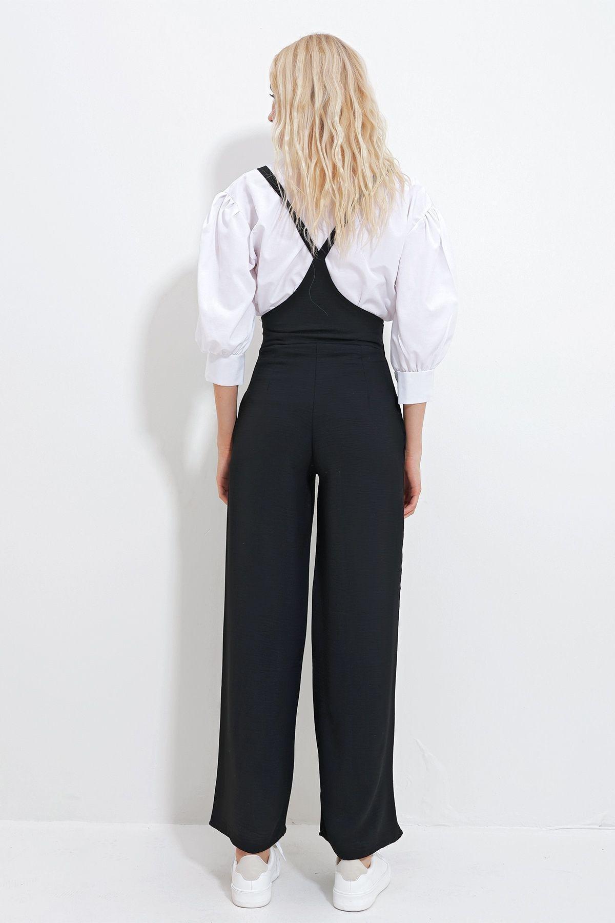 Black Plain Jumpsuit ALC-X11979, , large image number 3
