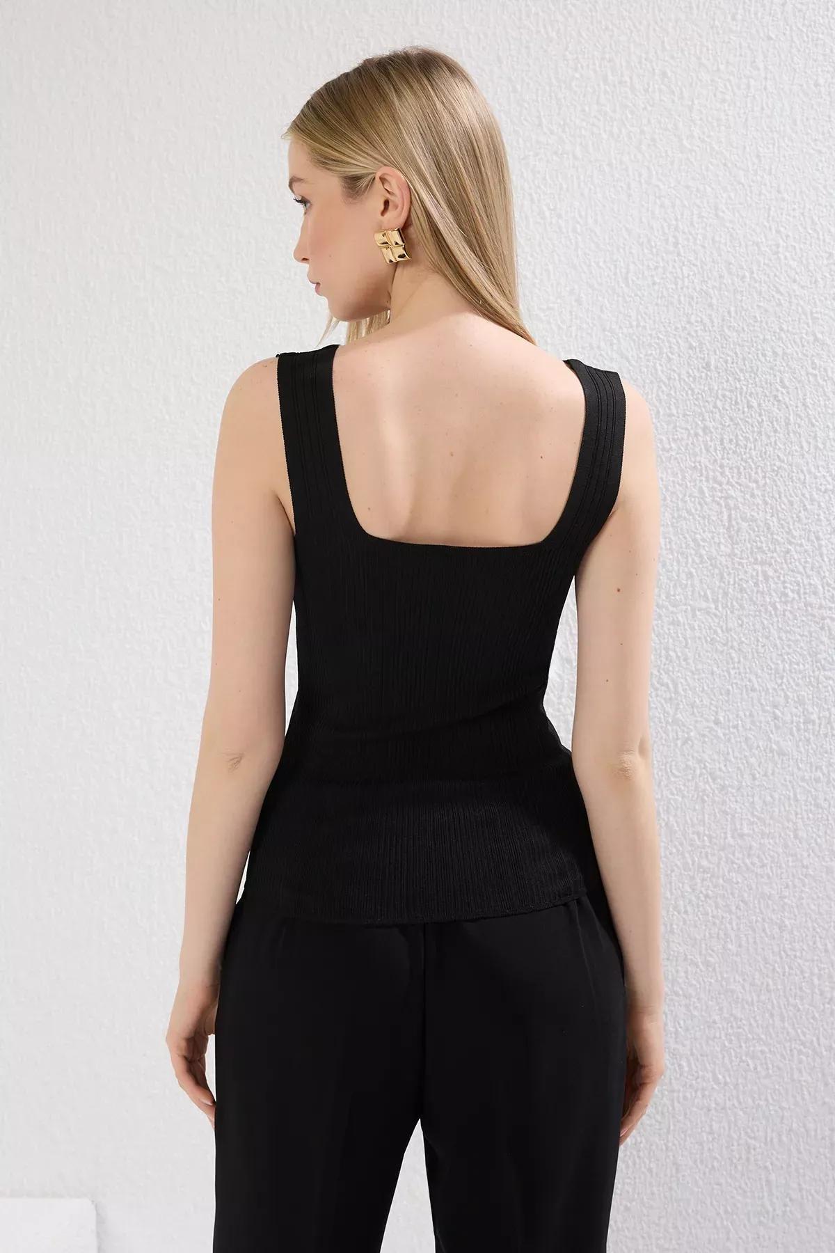 Black Thin Blouse, set of 2, C101_7452, large image number 3