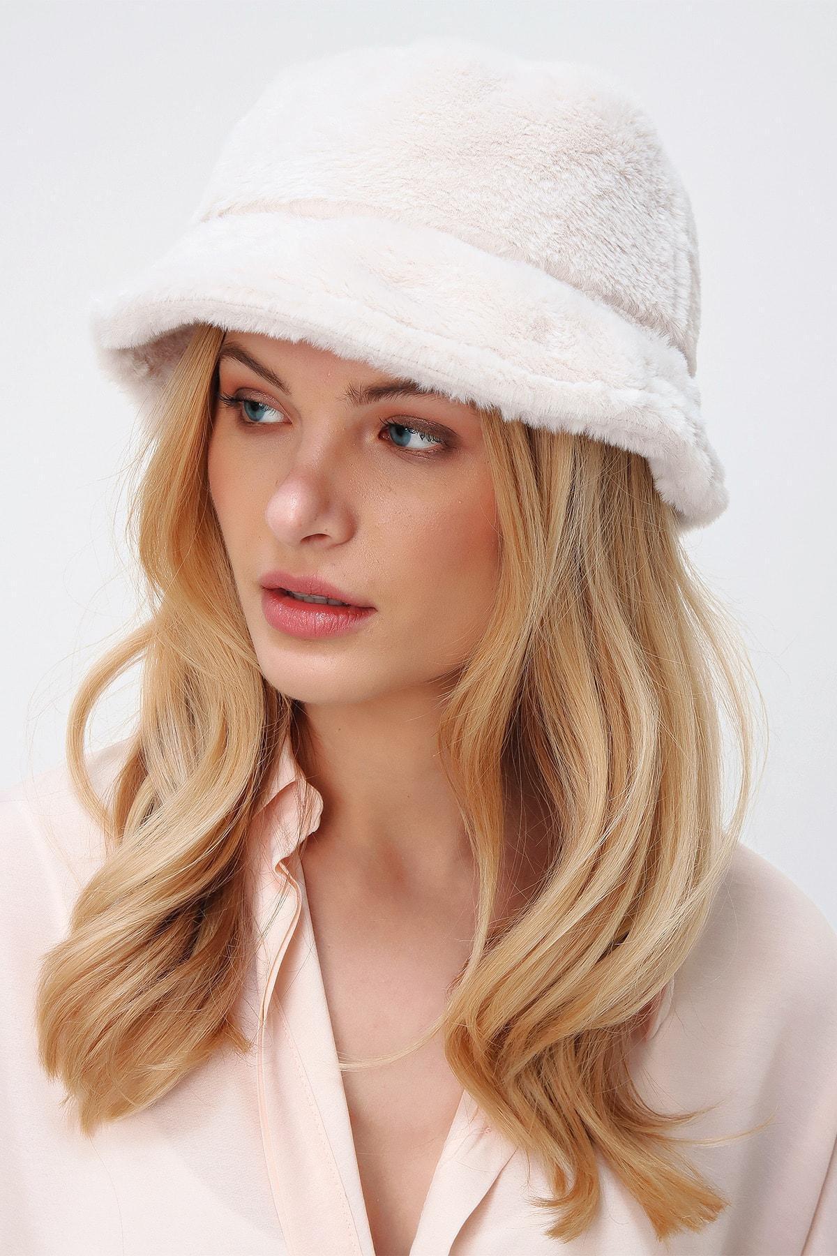Ecru Bucket Hat, , large image number 0