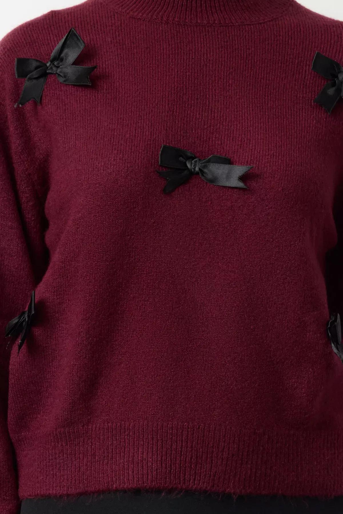 Red Ribbon Knitwear Sweater, , large image number 2