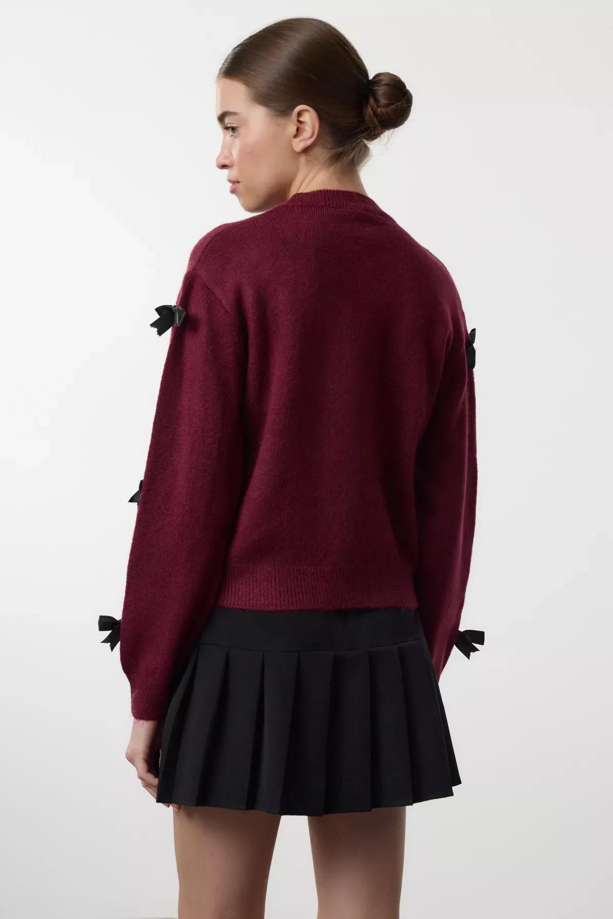 Red Ribbon Knitwear Sweater, , large image number 4