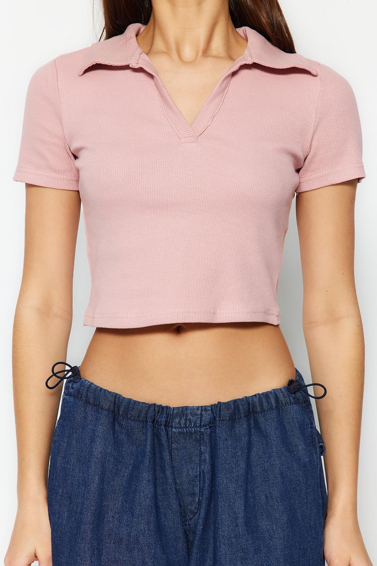 Pink Fitted Blouse, , large image number 6