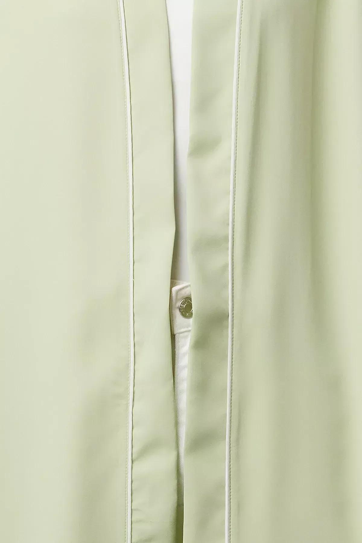 عباية بخطوط بارزة، أخضر, Khaki, large image number 2