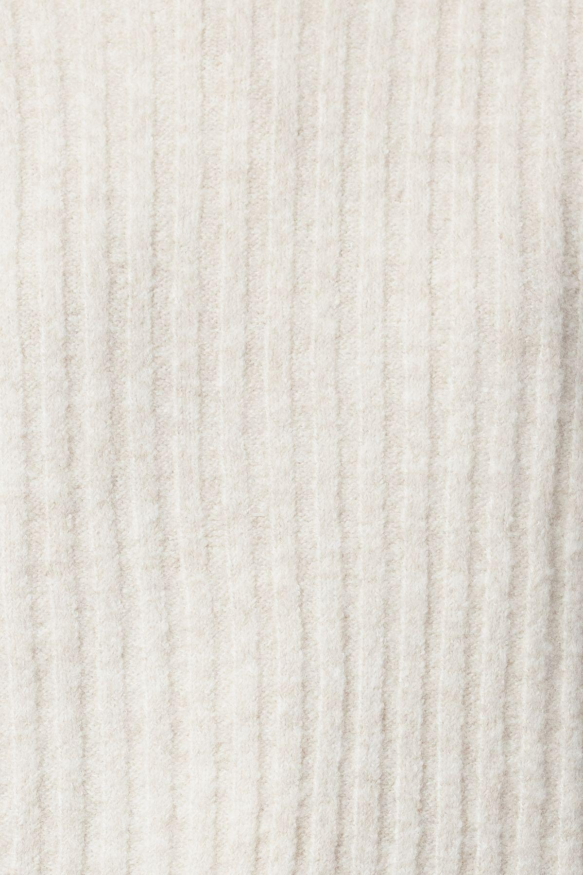 Beige Textured Ribbed Sweater TWOAW25SV00022, Beige, large image number 2