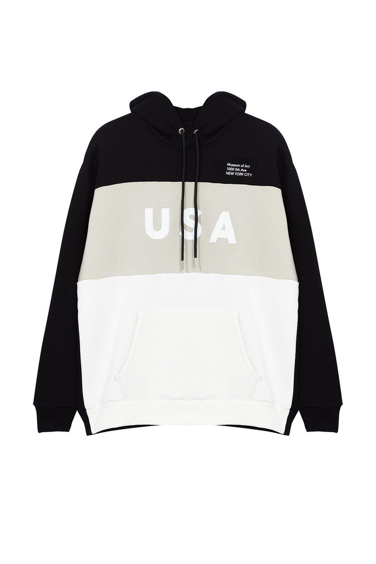 Black Graphic Novelty Sweatshirt TMNAW25SW00045, , medium