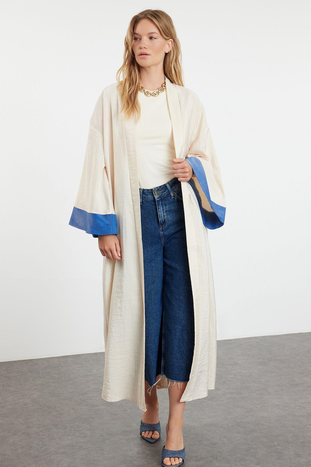Stone  Blocked Abaya, , large image number 0