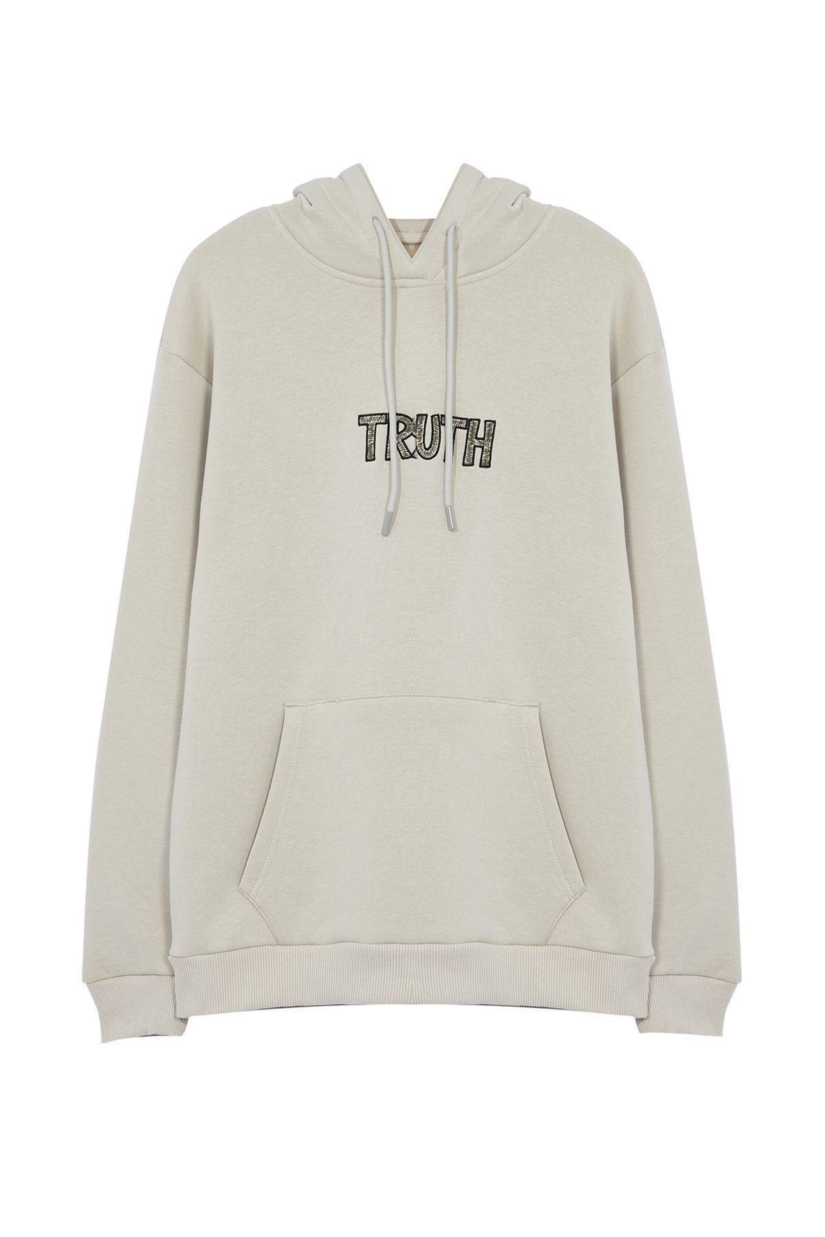 Stone Solid Casual Hoodie TMNAW25SW00079, , large image number 0