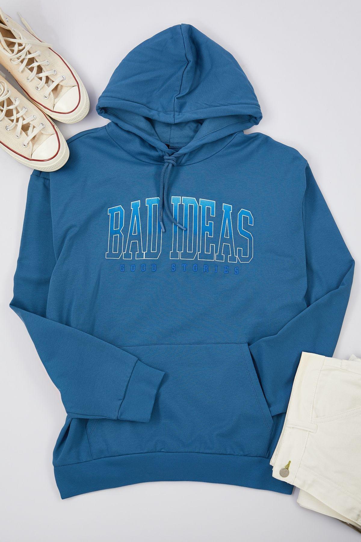 Text Printed Graphic Novelty Sweatshirt, Sax, large image number 3