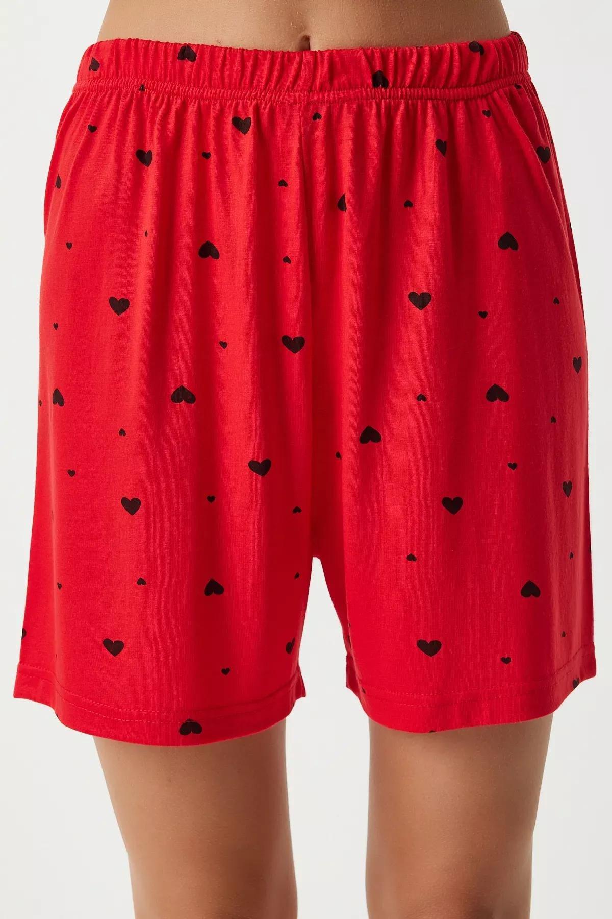 Red Heart Pajama Set, , large image number 4