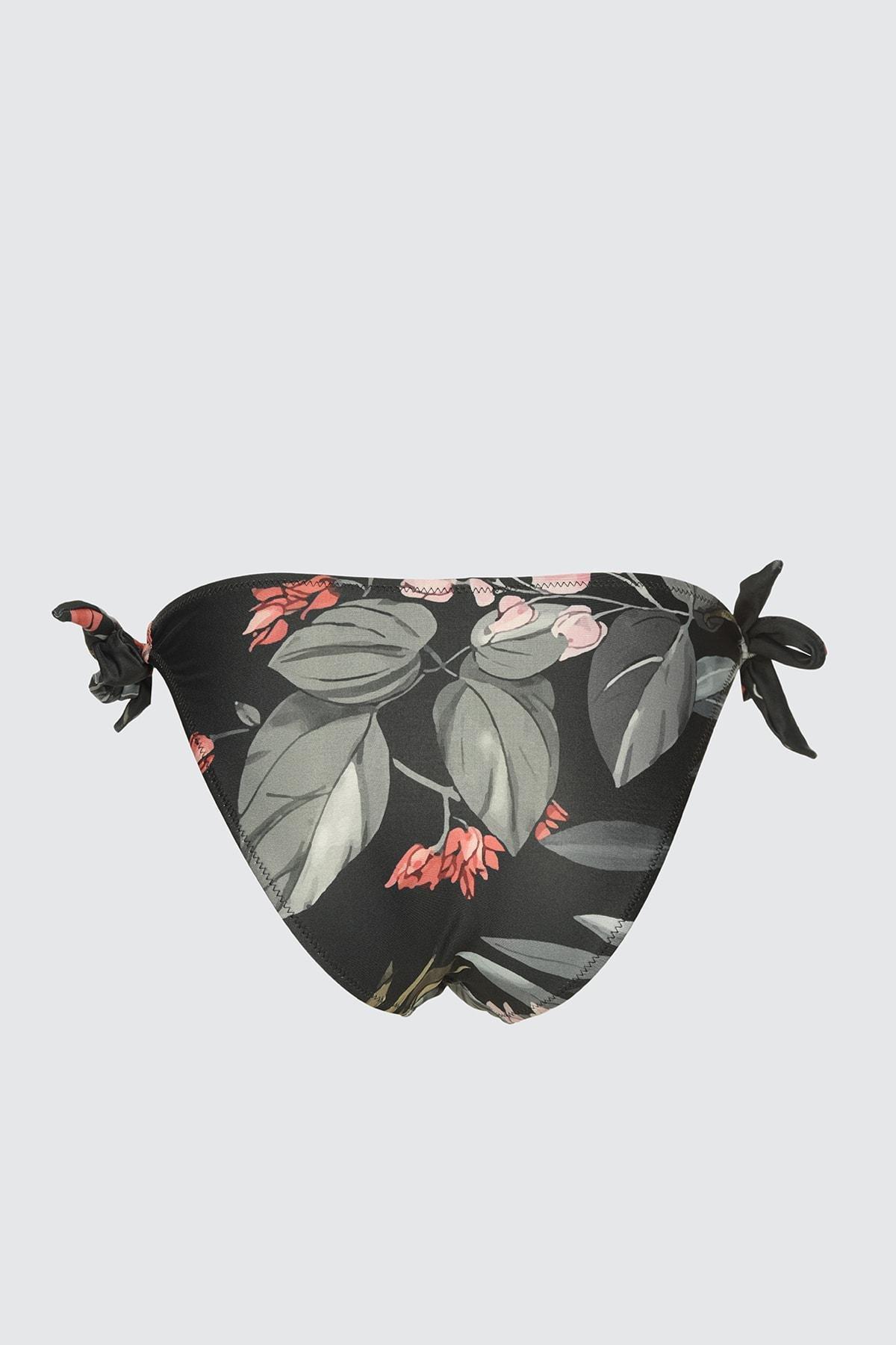 Multicolour Plain Mid Waist Bikini Bottom, , large image number 6
