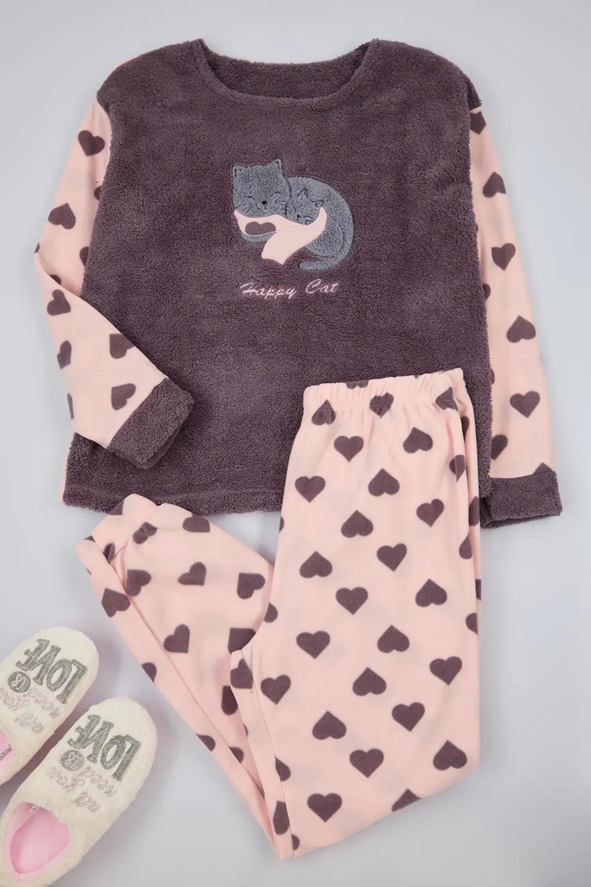 Black Heart Sleep Band Pajama Set, C101_5724, large image number 0