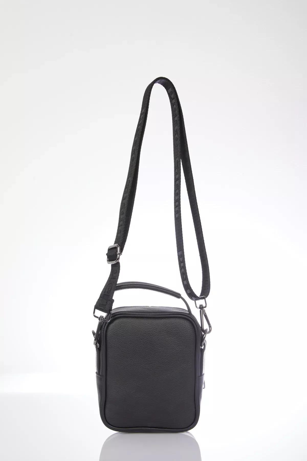 Black Men's Portfolio Bag, BLACK, large image number 3