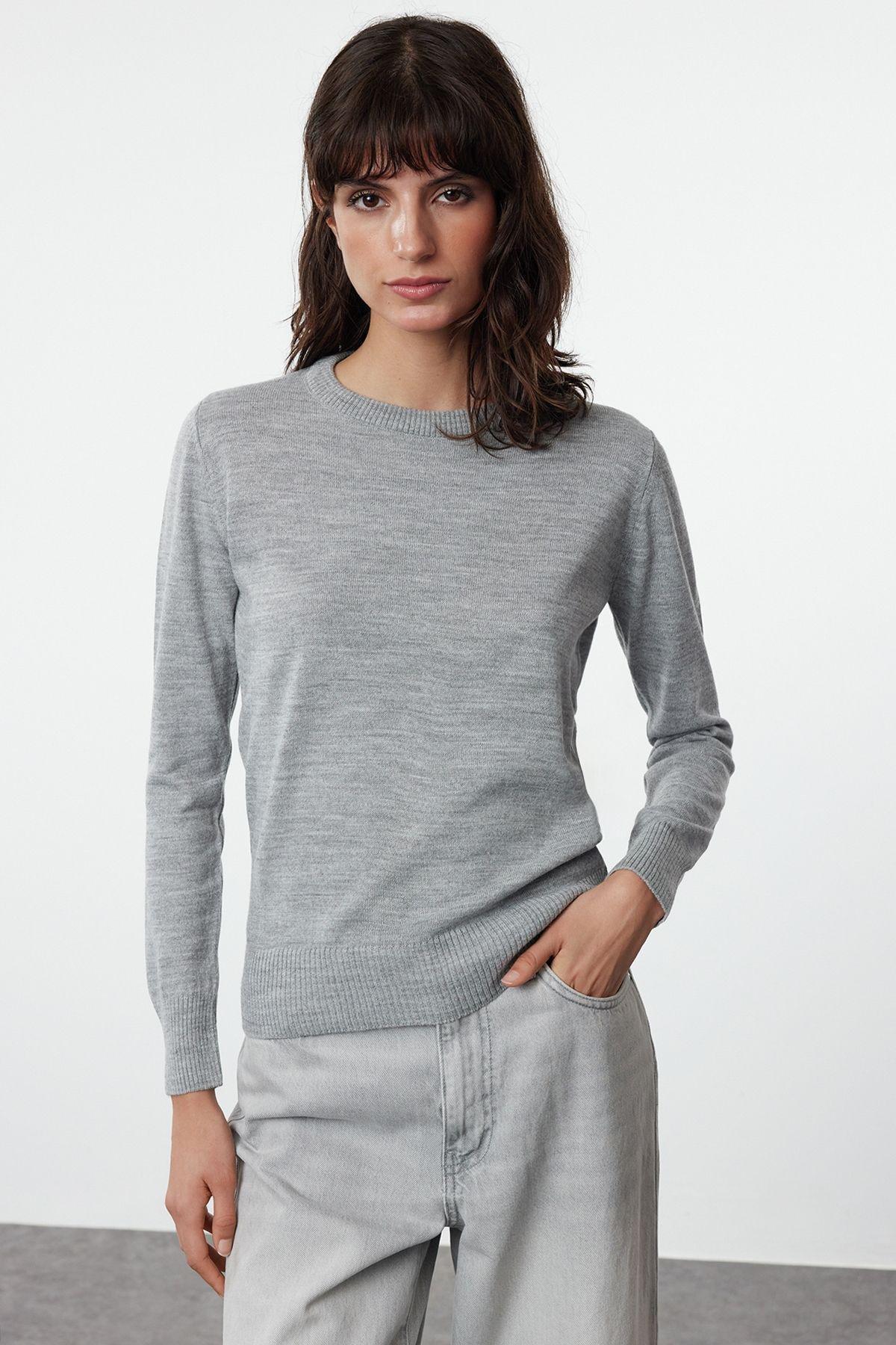 Black-Grey-Ecru Pack of 3 Jumpers Sweater, C101_6848, large image number 1