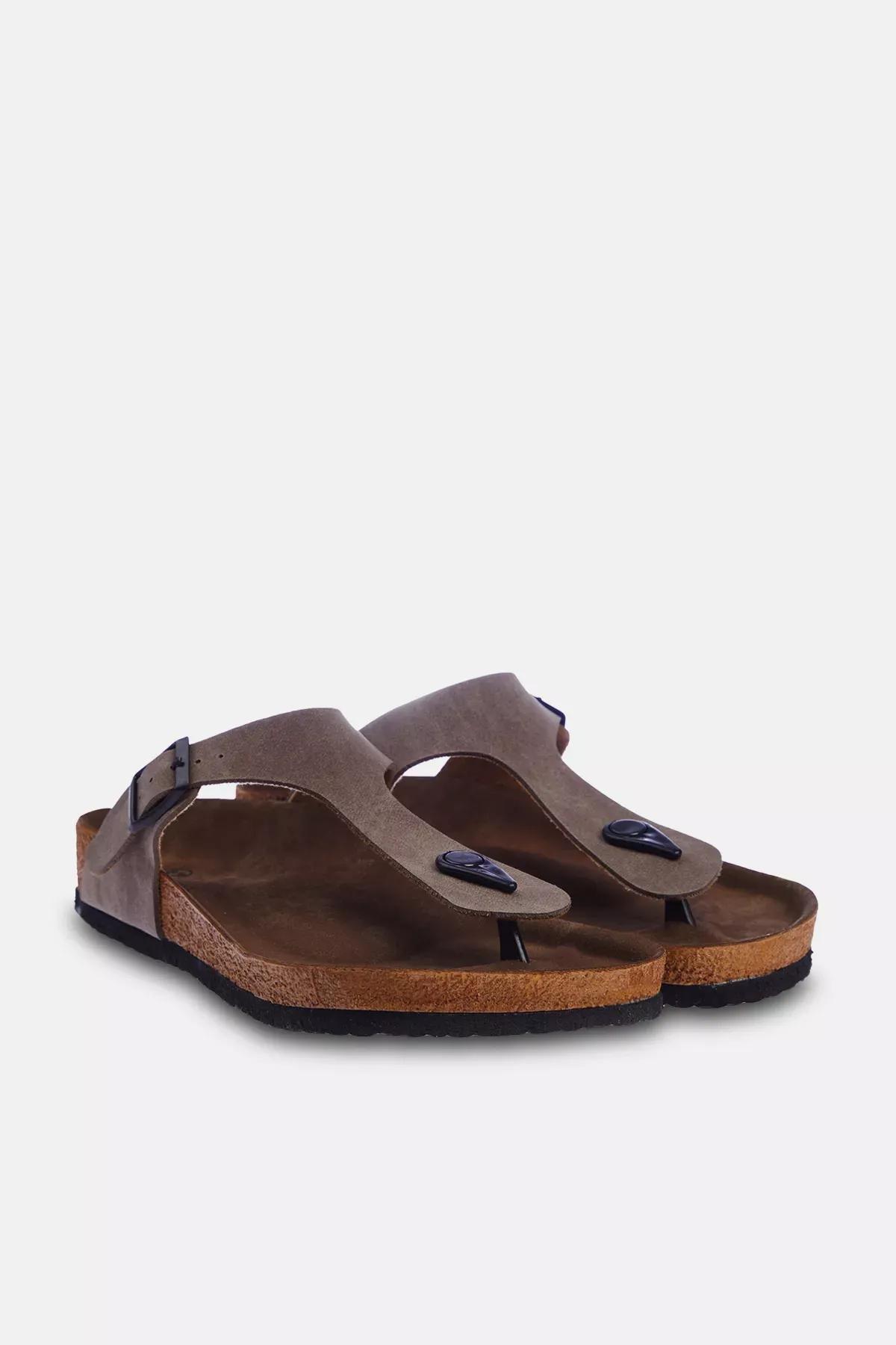 Grey Flip Flop Women’s Slippers, Mink, large image number 0