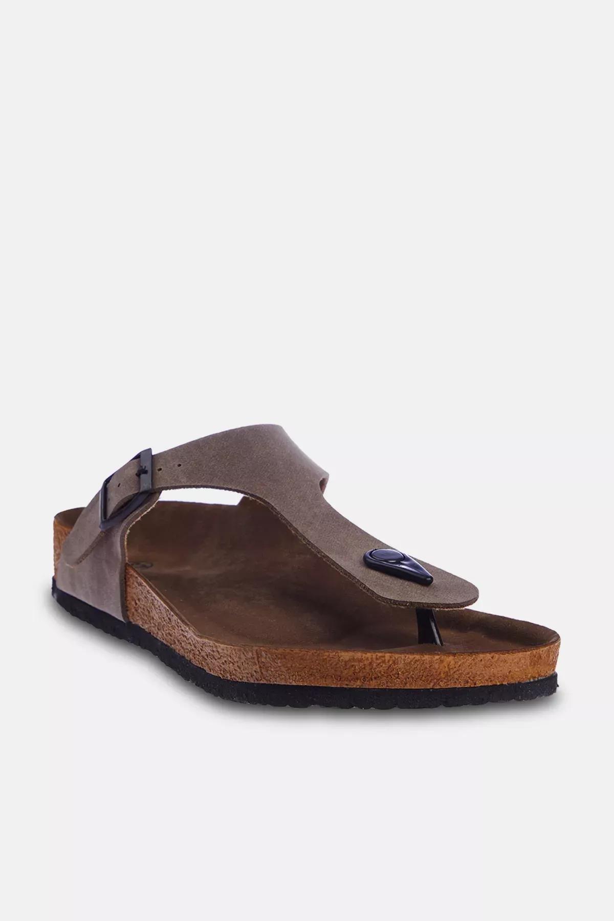 Grey Flip Flop Women’s Slippers, Mink, large image number 2