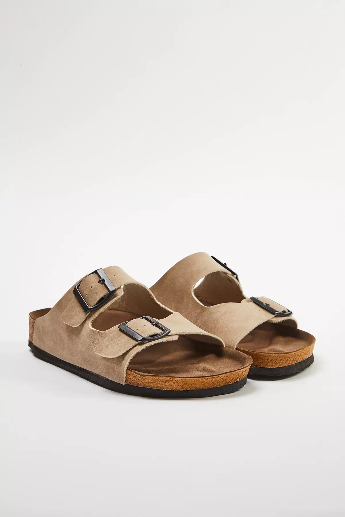 Brown Striped Plus-Size Lingerie Set, Beige, medium