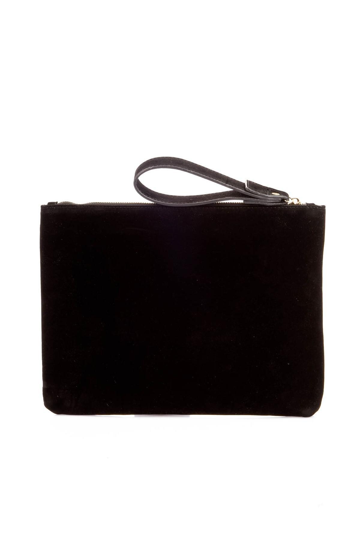 Black Floral Clutch, , large image number 4