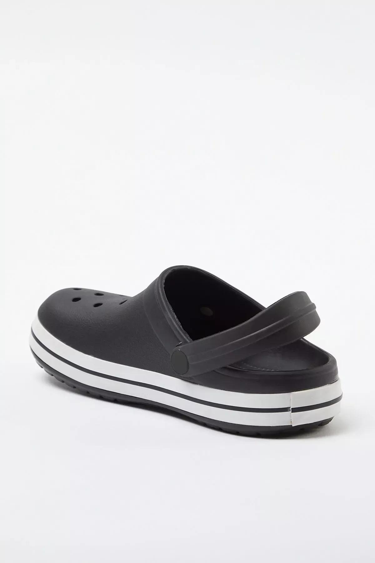 Black Strappy Sandal Slippers, , large image number 2