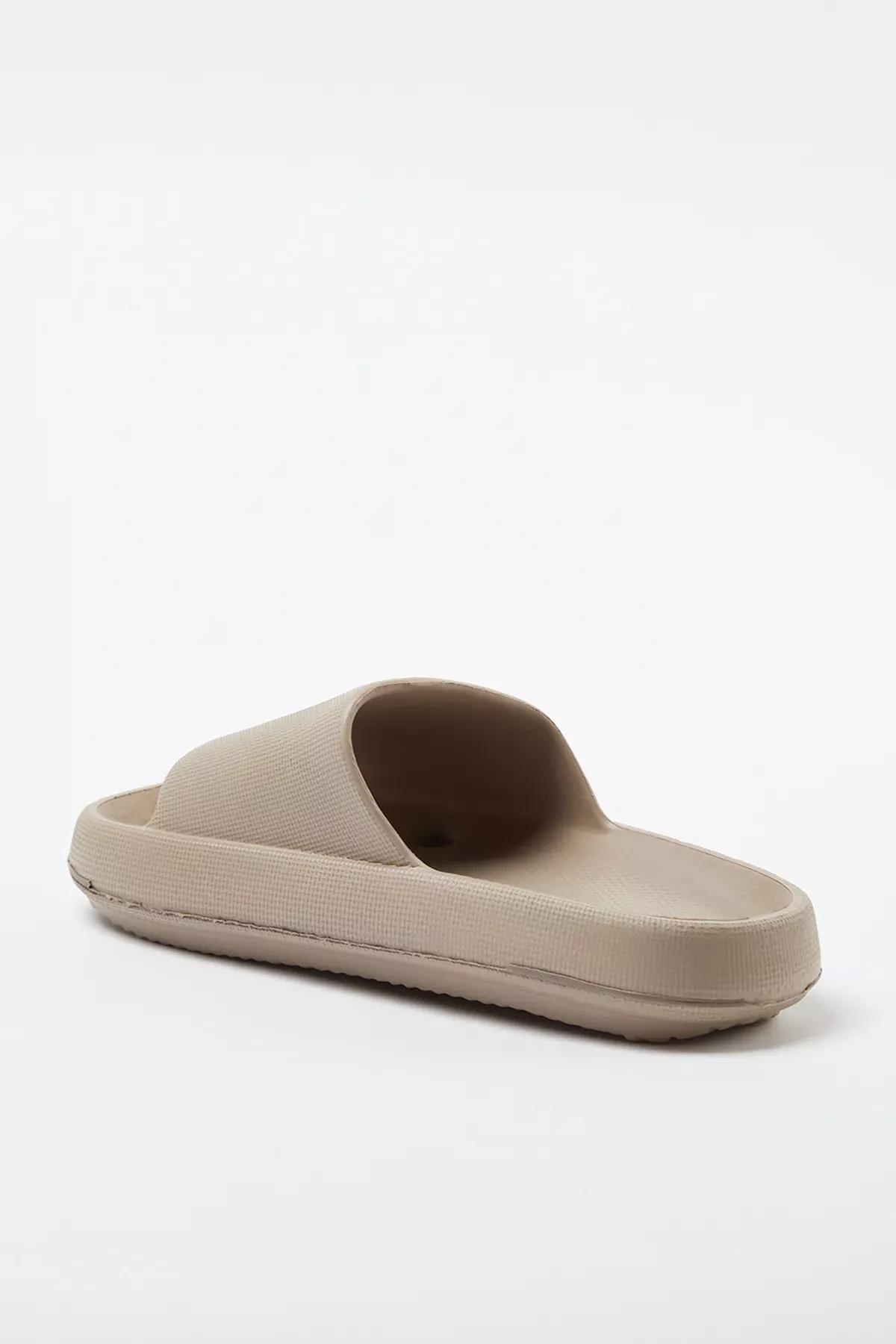 Brown Flatform Pool Slippers, , large image number 3