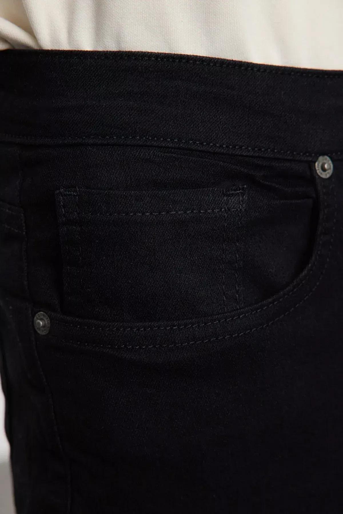 Black Skinny Fit Jeans, , large image number 3