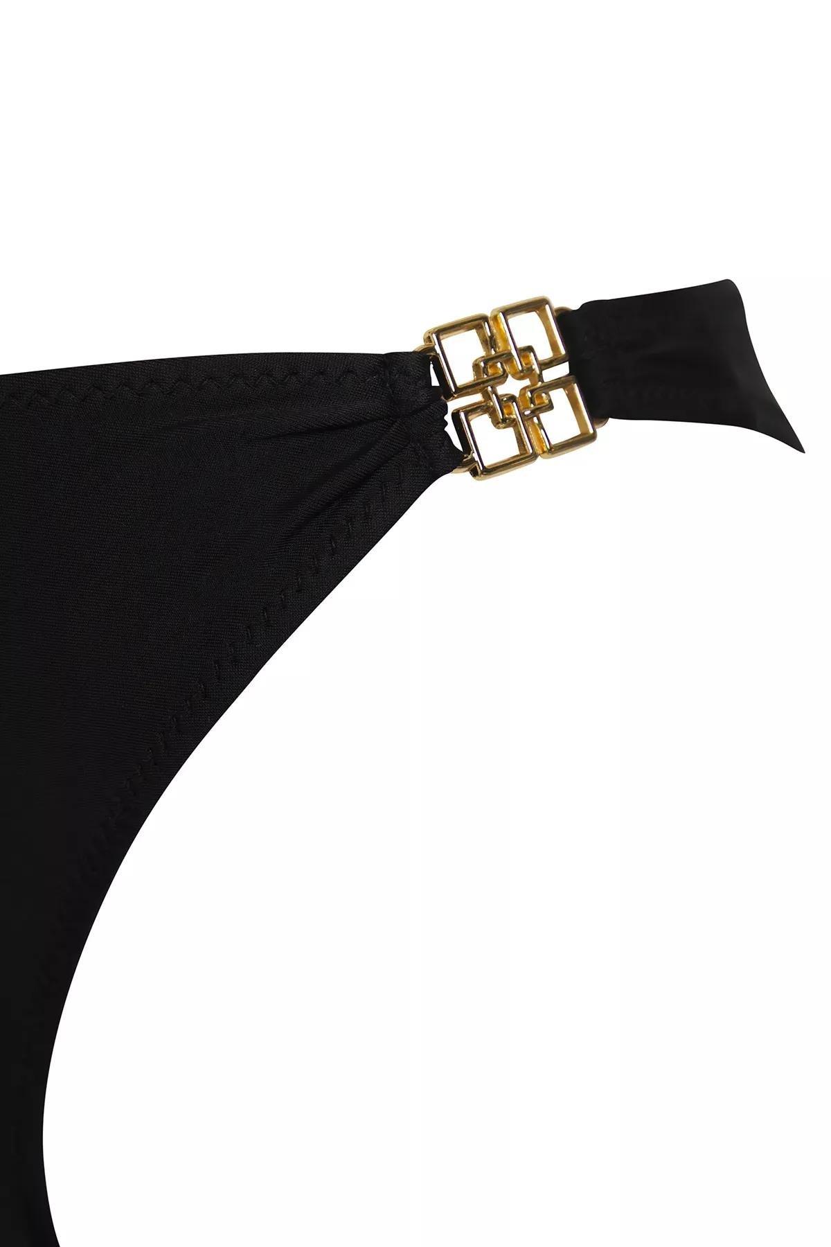 Black Triangle Accessory Bikini Set, C101_2094, large image number 3