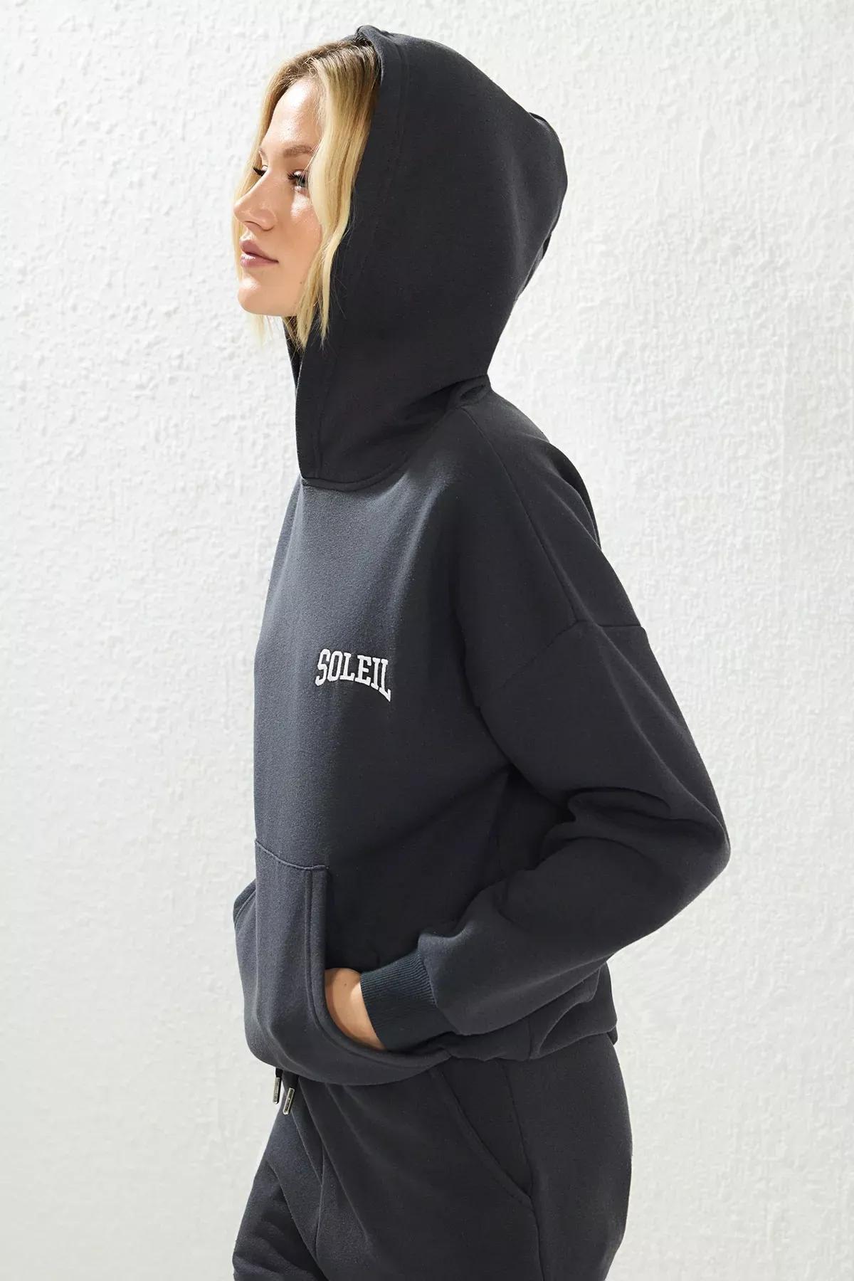 Grey Polar Fleece Tracksuit, , large image number 1