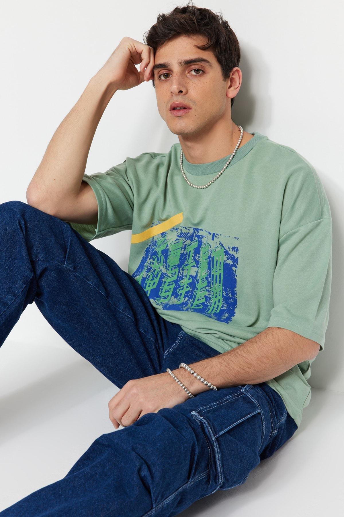 Turquoise Crew Neck Sweatshirt, , large image number 1