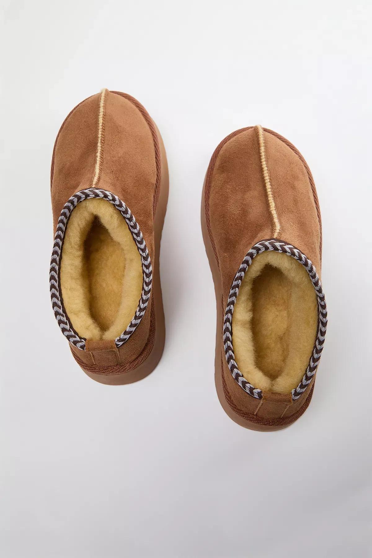 Brown Detailed Lined Thick Ankle Boots, , large image number 5