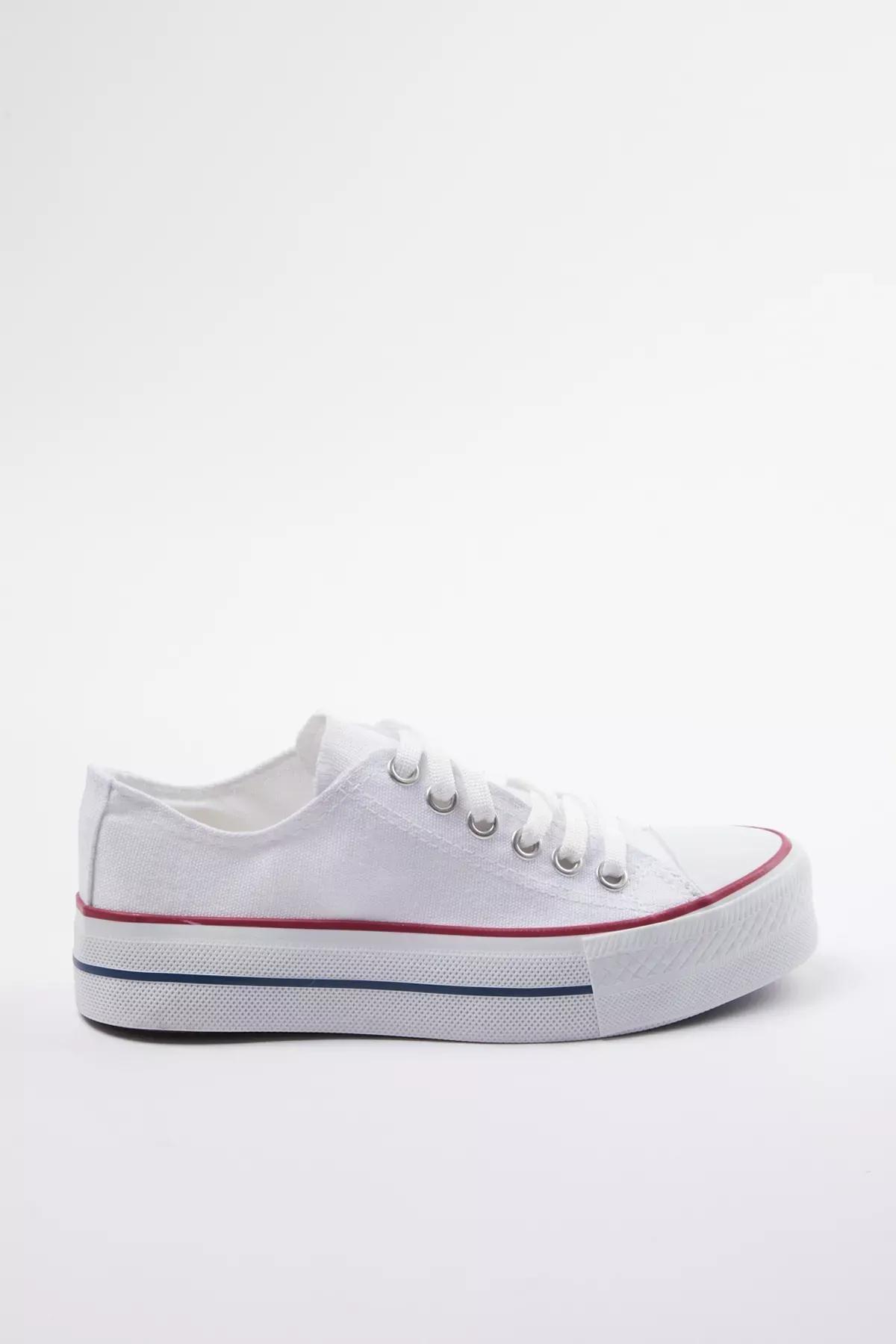 White Lace High Sole Sneakers, , large image number 2