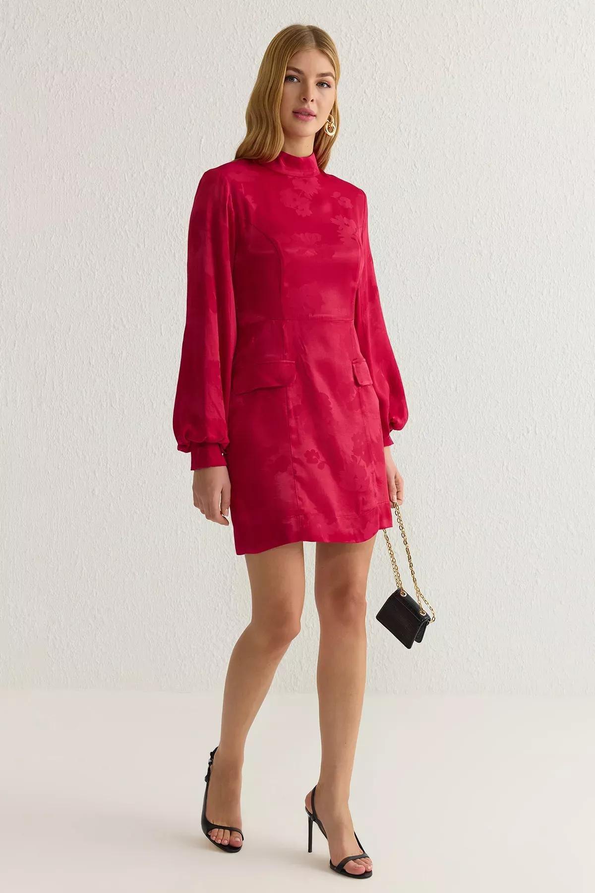 Pink A-Line Mini Dress, C101_7277, large image number 0