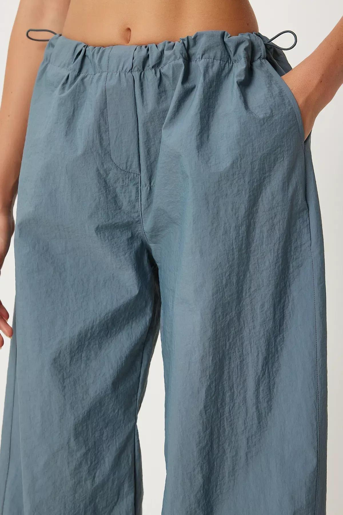Green Parachute Shalwar Pants, , large image number 4