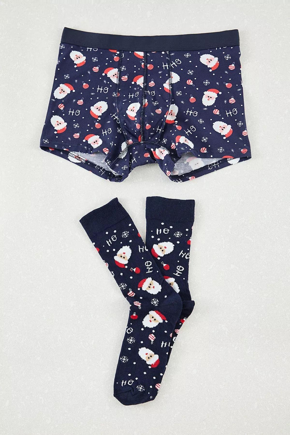 Multicolour Detailed Boxers, Set Of 2, , large image number 0