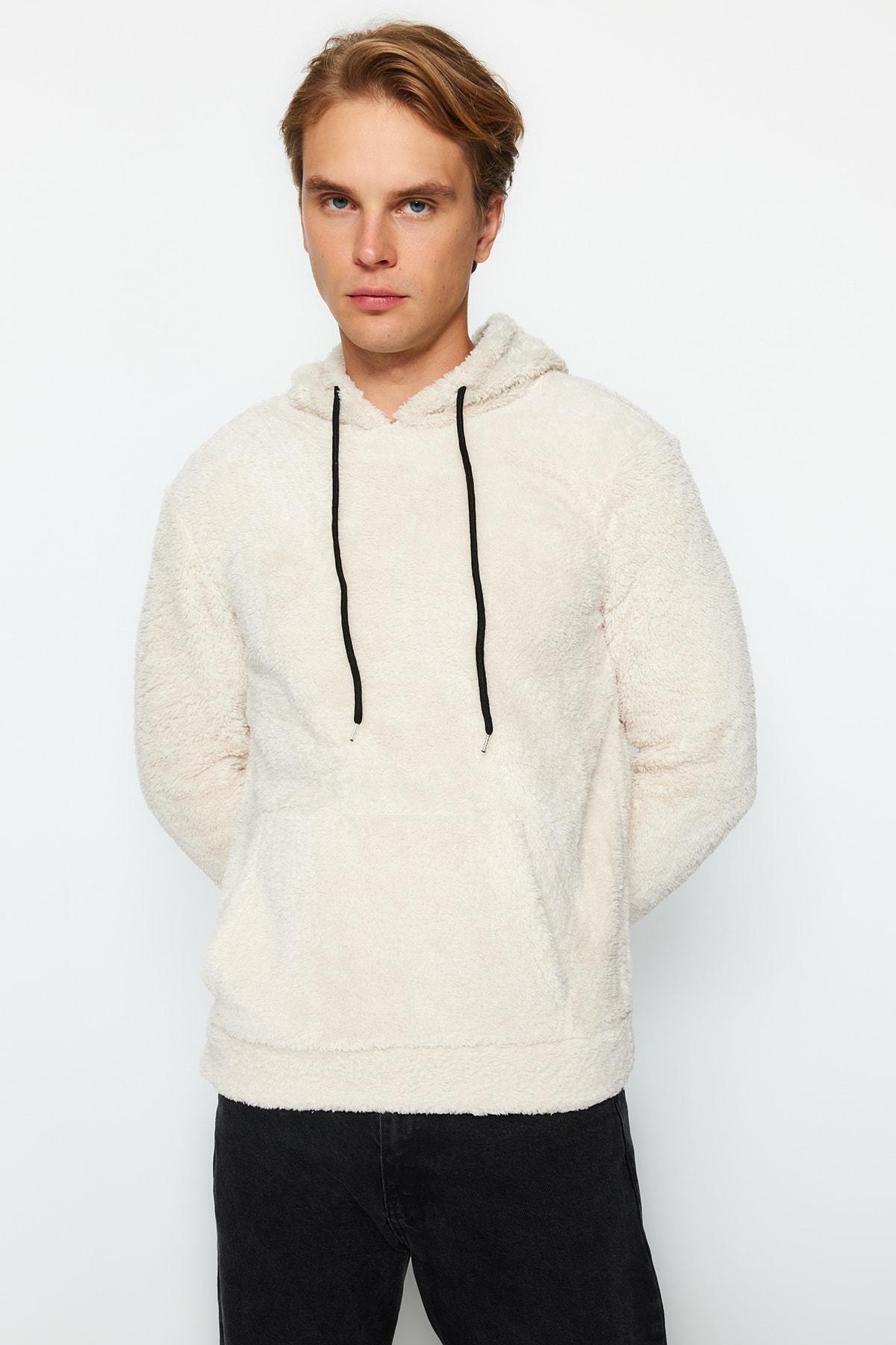 Brown Oversize Sweatshirt, Brown, large image number 1